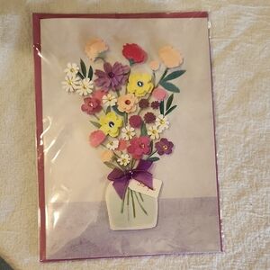 Bundle Booster!   Mother's Day Greeting Card with Purple Accents